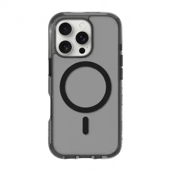 Hoes LAUT CRYSTAL MATTER X iPhone 16 Pro Max transparant zwart