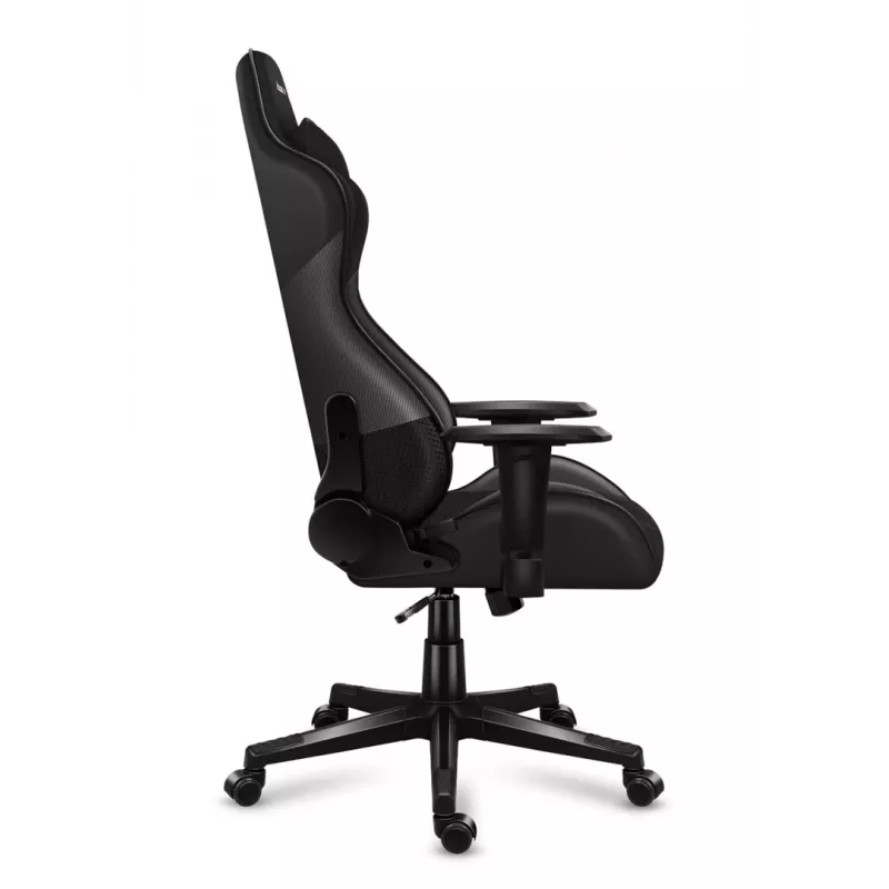 Gaming-stoel huzaro Force 6.2 Carbon — ergonomische gaming-stoel, in hoogte verstelbaar 44–53,5 cm, maximale belasting 130 kg, netzitting, gevoerde rugleuning