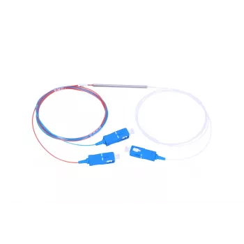 Glasvezel-kabelsplitter Extralink 1:2 FBT SC/UPC 25:75, 900µm, 1m