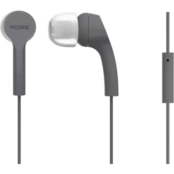 Koss | Hoofdtelefoon | KEB9iGRY | Bedraad | In-ear | Microfoon | Grijs