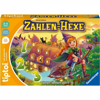 tiptoi Zahlen-Hexe, bordspel