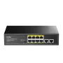 Cudy FS1010P netwerkswitch Fast Ethernet (10/100) Power over Ethernet (PoE) zwart