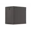 Wandmontage rack LANBERG WF03-5309-10B, 9U, 500×350×540 mm, max. belasting 60 kg, zwart