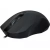 Bedrade optische muis DEFENDER MM-310 USB Type-A, 1000 DPI, dubbelhandig, 2 knoppen, zwart, 1,35 m kabel