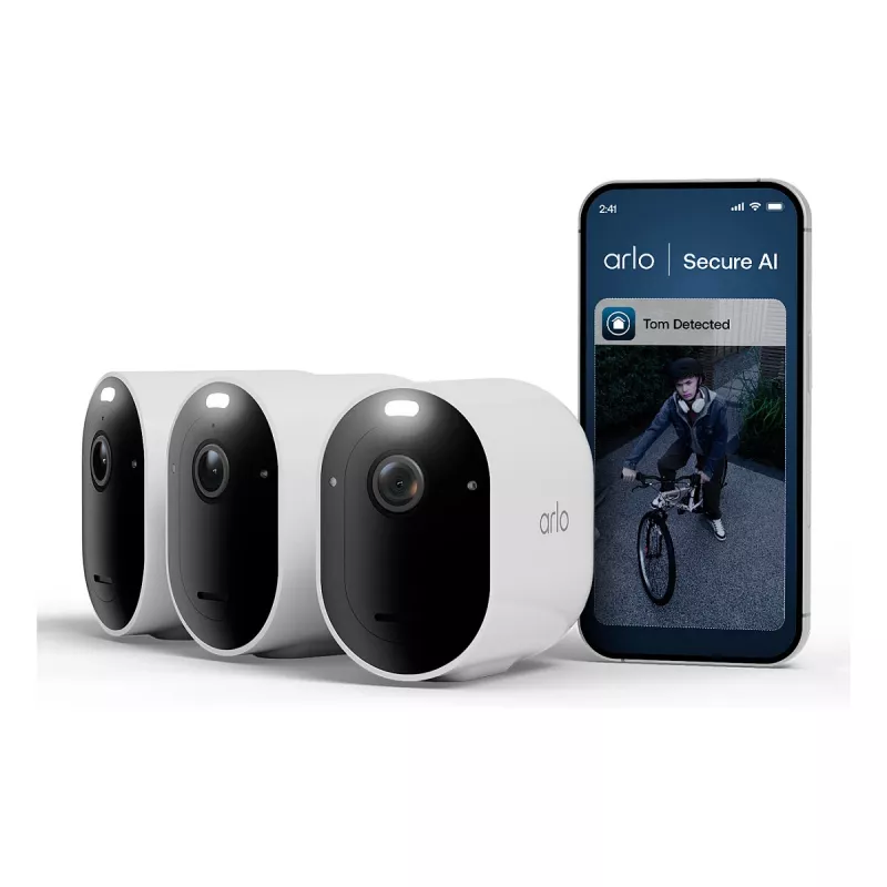 ARLO Pro 6 - 2025 Edition - netwerkbewakingscamera - buiten, binnen - weerbestendig - kleur (dag/nacht)