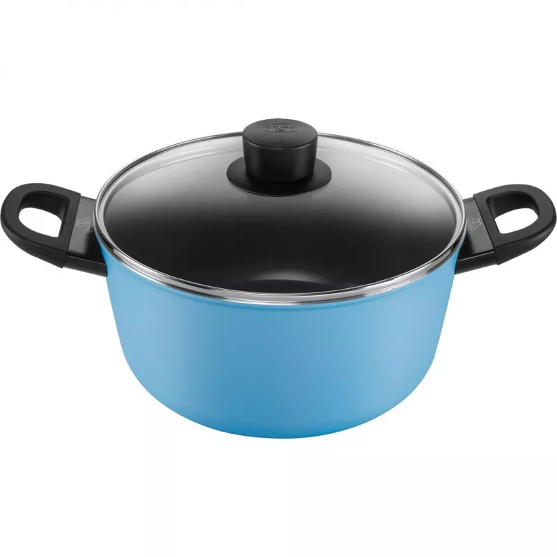 Braadpan Ballarini Caprera 2H 24 cm, antiaanbaklaag, blauw