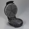 Severin WA 2103 wafelijzer voor 4 wafels 1200 W zwart, zilver
