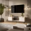 Cama EF LUCCA TV-kast 180x40x59 cashmere