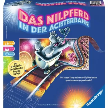 Het nijlpaard in de achtbaan, partyspel