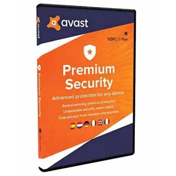 Avast Premium Security | 10 apparaten | 1 jaar | wereldwijd