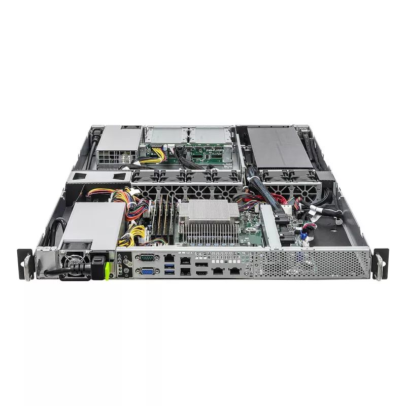 Computerbehuizing ASRock 1U1G-W680/2L2T rack (1U) grijs
