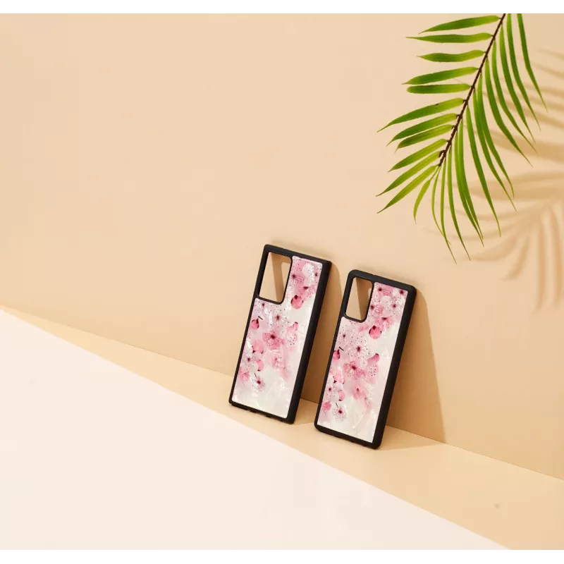 Hoesje iKins voor Samsung Galaxy Note 20 – design Lovely Cherry Blossom