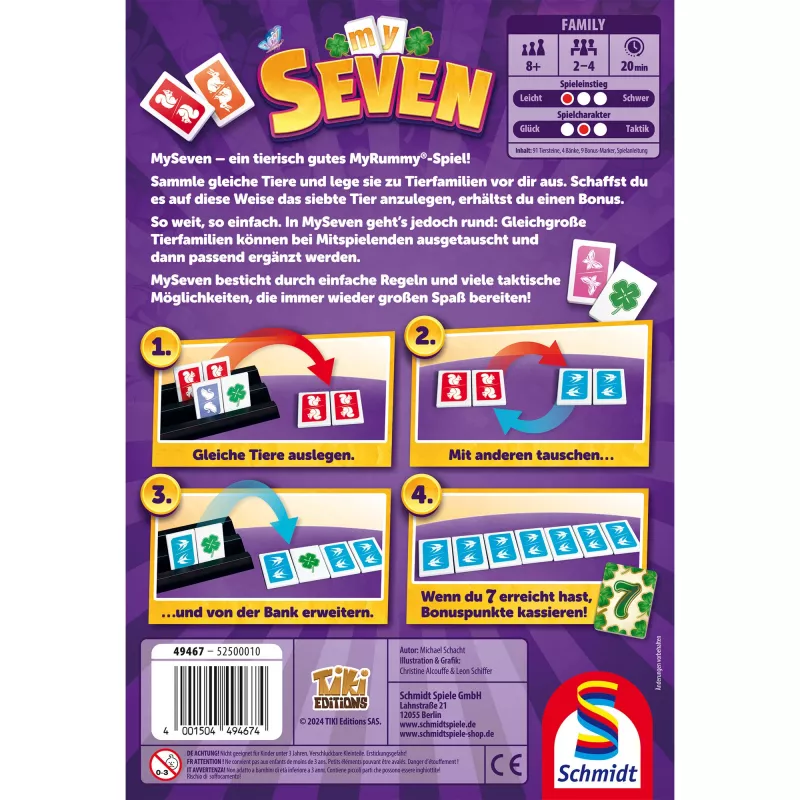 MySeven, bordspel