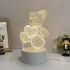 Nachtlamp Extralink HOME 3D hart optische illusie nachtlamp USB