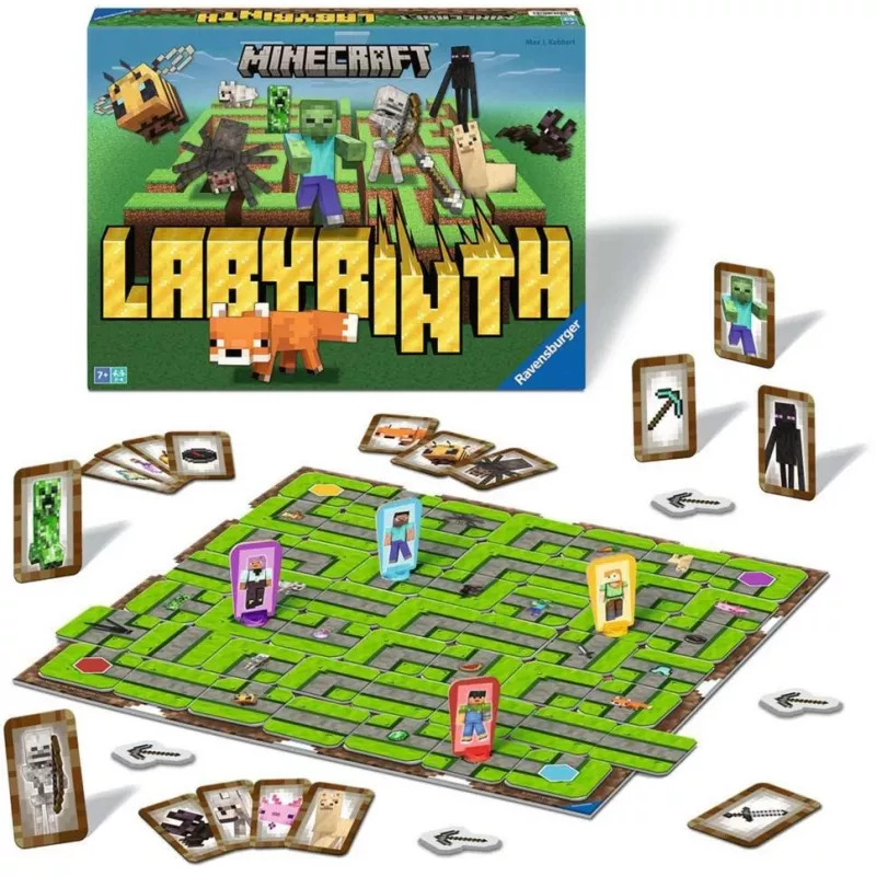 Minecraft Labyrinth, bordspel