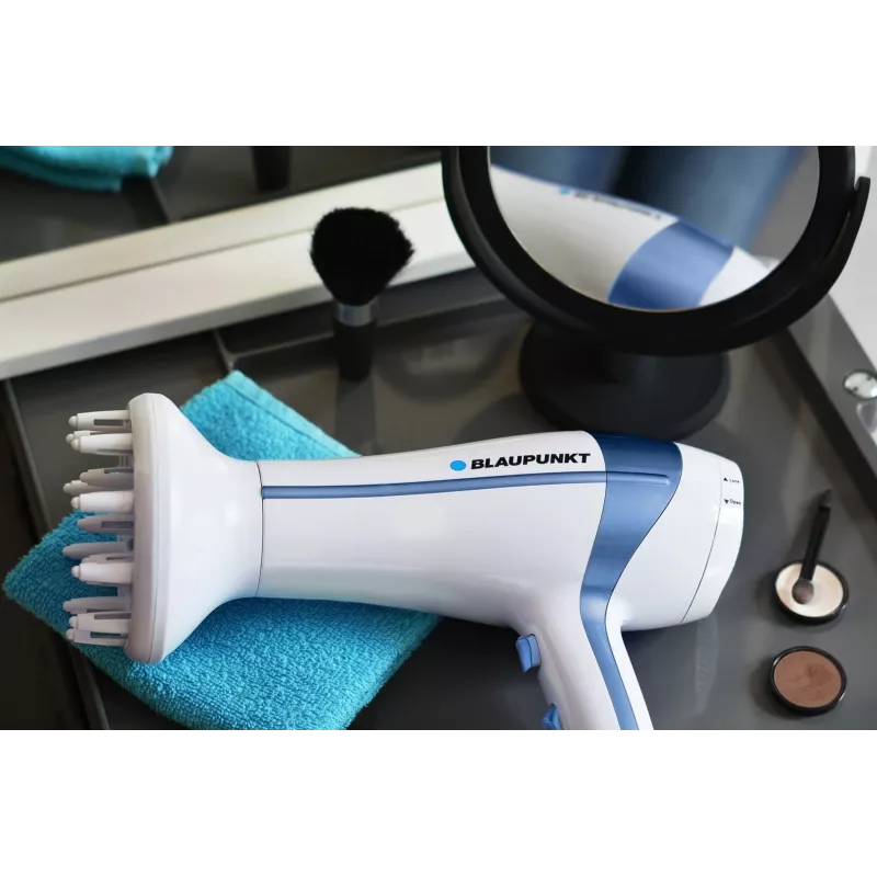 Blaupunkt HDD501BL haardroger 2000 W blauw, wit