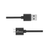 USB-A naar Micro-B USB 3.0 laad- en synchronisatiekabel MediaRange MRCS239 — 50 cm, 5 Gbit/s, 5 W, zwart