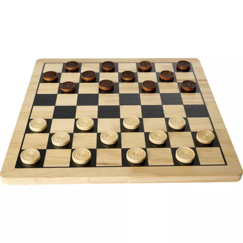 Deluxe Wood - schaken & dammen, bordspel