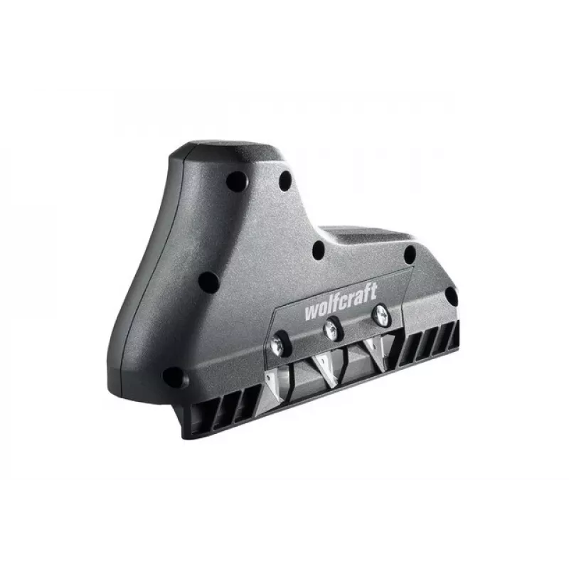 Schaaf Wolfcraft drievoudige kantenschaaf 4009000 — grafiet, trapeziummes, geschikt voor gipsplaten
