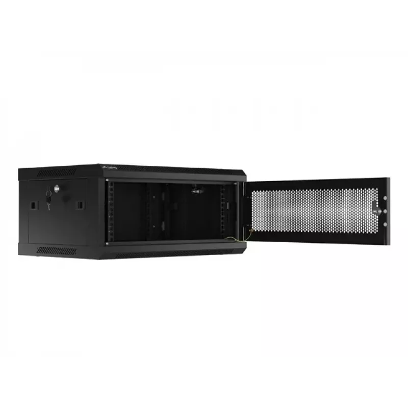 Lanberg WF01-6404-23B rackkast 4U wandmontage zwart