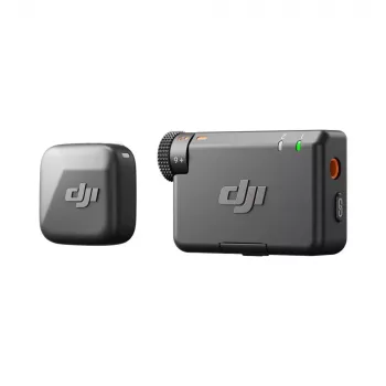 DJI Mic Mini opzetbare cameraontvanger zwart