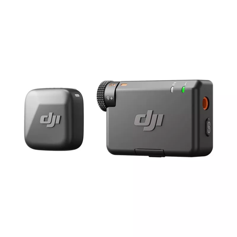 DJI Mic Mini draadloos microfoonsysteem (1 zender + 1 ontvanger), zwart