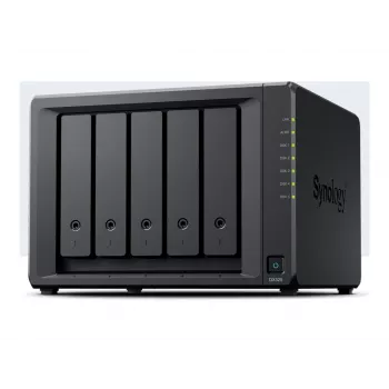 Synology DX525 desktop-uitbreidingseenheid 5-bay voor 3,5-inch HDD/SSD, SATA, hot-swap, zwart