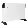 Convector elektrische verwarming NOVEEN CH-6000 TIMER TURBO FAN 2000W 3 vermogensstanden wand-/vloermontage wit