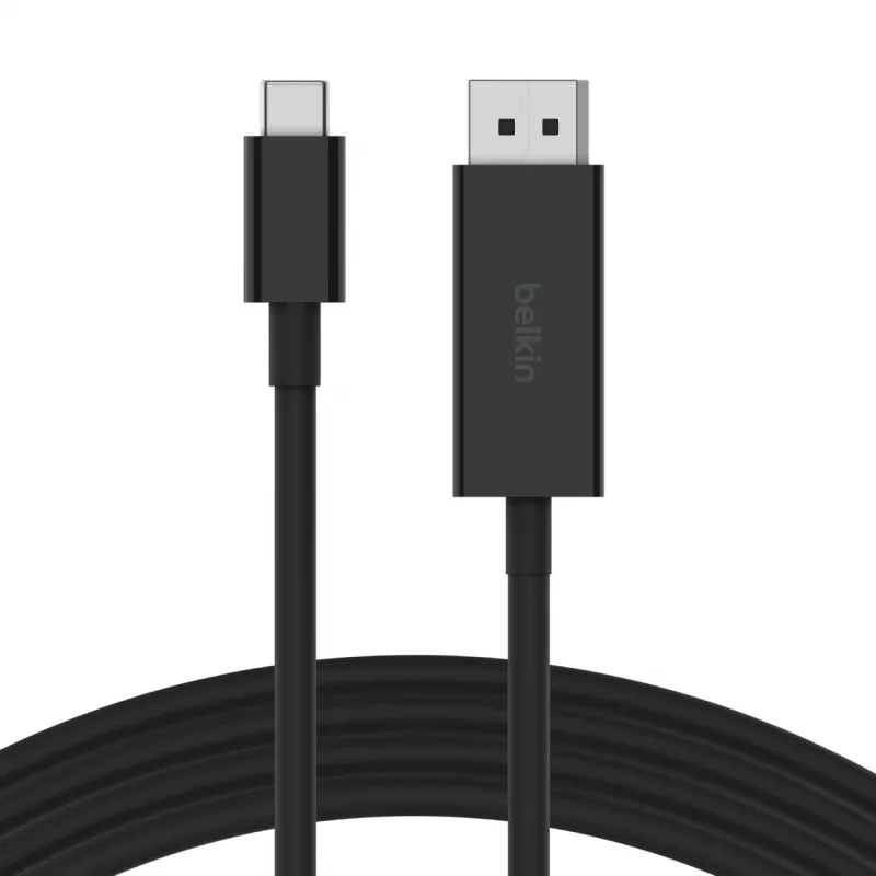 Belkin AVC014bt2MBK 2 m USB Type-C DisplayPort zwart