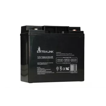 Extralink AGM 12V 18Ah onderhoudsvrije batterij