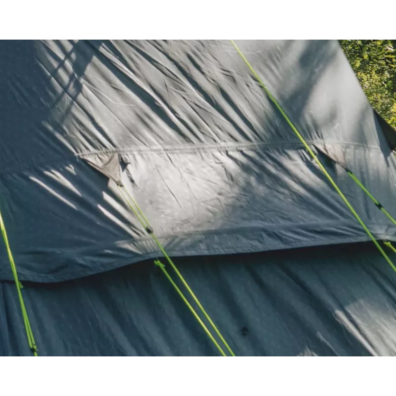 Koepeltent Outwell Cloud 5 — 5-persoons, vrijstaande groene campingtent