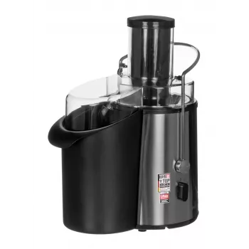 Sapcentrifuge CLATRONIC AE 3532 1000 W, roestvrijstalen behuizing, 2 L pulpcontainer, 2 snelheden, druppelstop