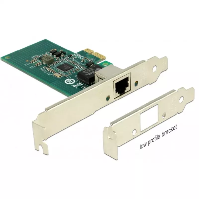 DeLock PCI Express Card > 1 x Gigabit LAN - netwerkadapter - PCIe 2.1 low-profile - Gigabit Ethernet