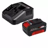 Accu-bladblazer EINHELL GE-UB 18/250 Li met 1x4,0 Ah accu, 18 V