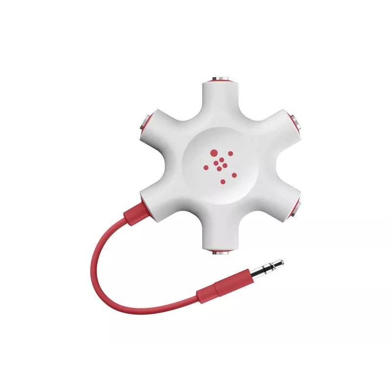 Belkin F8Z274BT - groen - wit - 1x 3,5mm - 5x 3,5mm - male - female