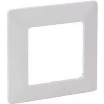 Wandplatenframe Legrand Vlife 754001, 1-voudig, design wit