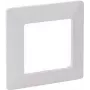Wandplatenframe Legrand Vlife 754001, 1-voudig, design wit