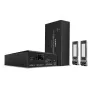 Lindy 39376 glasvezel DisplayPort 1.2- en USB-KVM-extender van 300 m, zender en ontvanger, 850 nm