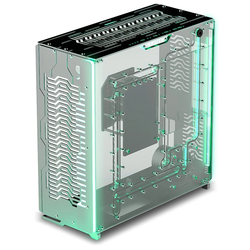 Singularity Computers Wraith ITX/DTX-pc-behuizing, Zilver