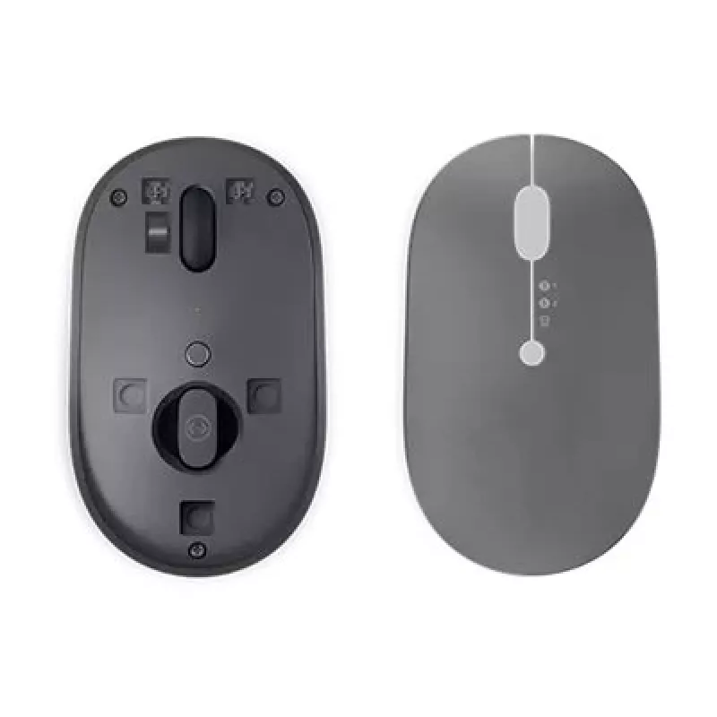 Lenovo Go draadloze multi-device muis kantoor beide handen RF Wireless + Bluetooth + USB Type-A optisch 2400 DPI
