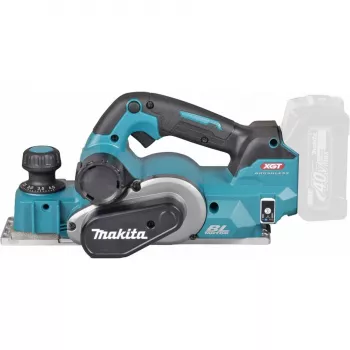 Accuschaaafmachine KP001GZ, 40 volt, elektrische schaafmachine blauw/zwart, zonder accu en oplader
