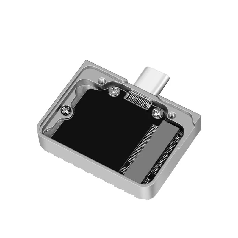 Zeer kleine USB3.2 Gen2x1 SSD-behuizing USB-C NVM