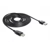 USB-kabel DeLOCK EASY-USB 2.0-A 5m zwart