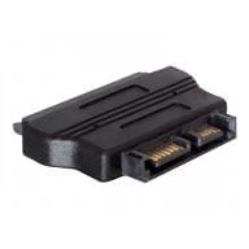 Adapter SATA SATA 22-pins BM SATA 13-pins M zwart DeLOCK