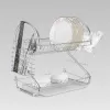 Afwasrek Maestro MR-1025-38, gelakt staal, dubbele constructie, 38 cm, chroomoppervlak
