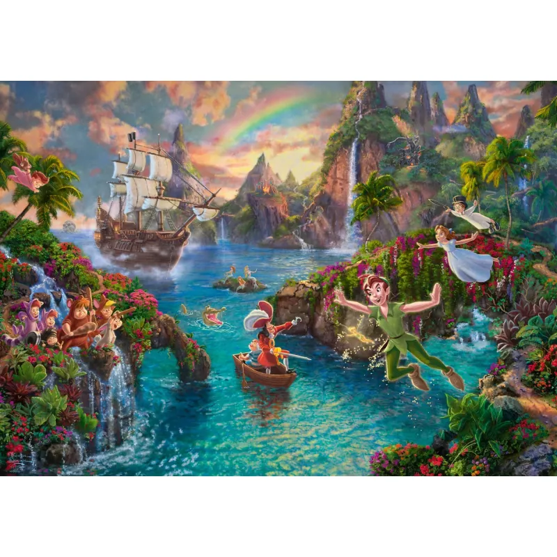 Legpuzzel Schmidt Spiele Disney Peter Pan 1000 stuks Cartoons