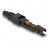 DeLOCK glasvezel-snelconnector SC simplex stekker APC veldconfectieerbaar