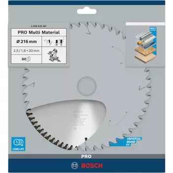 Bosch Multi Material cirkelzaagbladen