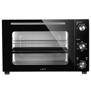 LAFE HeatMaster PIW-005 elektrische bakoven, 48 L, 1800 W, hetelucht, draaispit