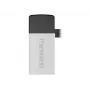 Transcend JetFlash Mobile 380 - USB-flashstation - 16 GB - USB 2.0 - zilver (TS16GJF380S)